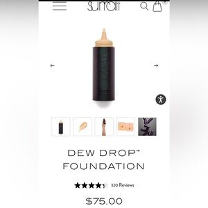 $75 Surratt Women's Dew Drop Foundation Shade 16 | 0.64 oz. / 19 mL